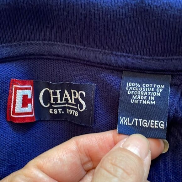 Chaps blue polo shirt - Picture 5 of 5